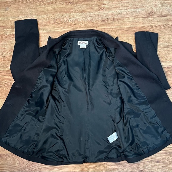🤩 LIKE NEW MK Michael Kors Black Blazer Jacket Women’s Size 4 - Picture 9 of 14